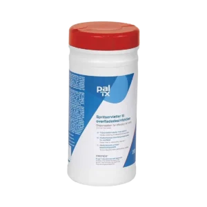 Alcohol desinfectant 195 x 200 mm blauw