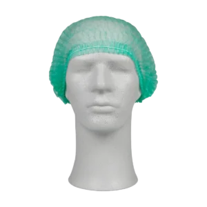 Haarnet PP n-w wokkel 53 cm groen