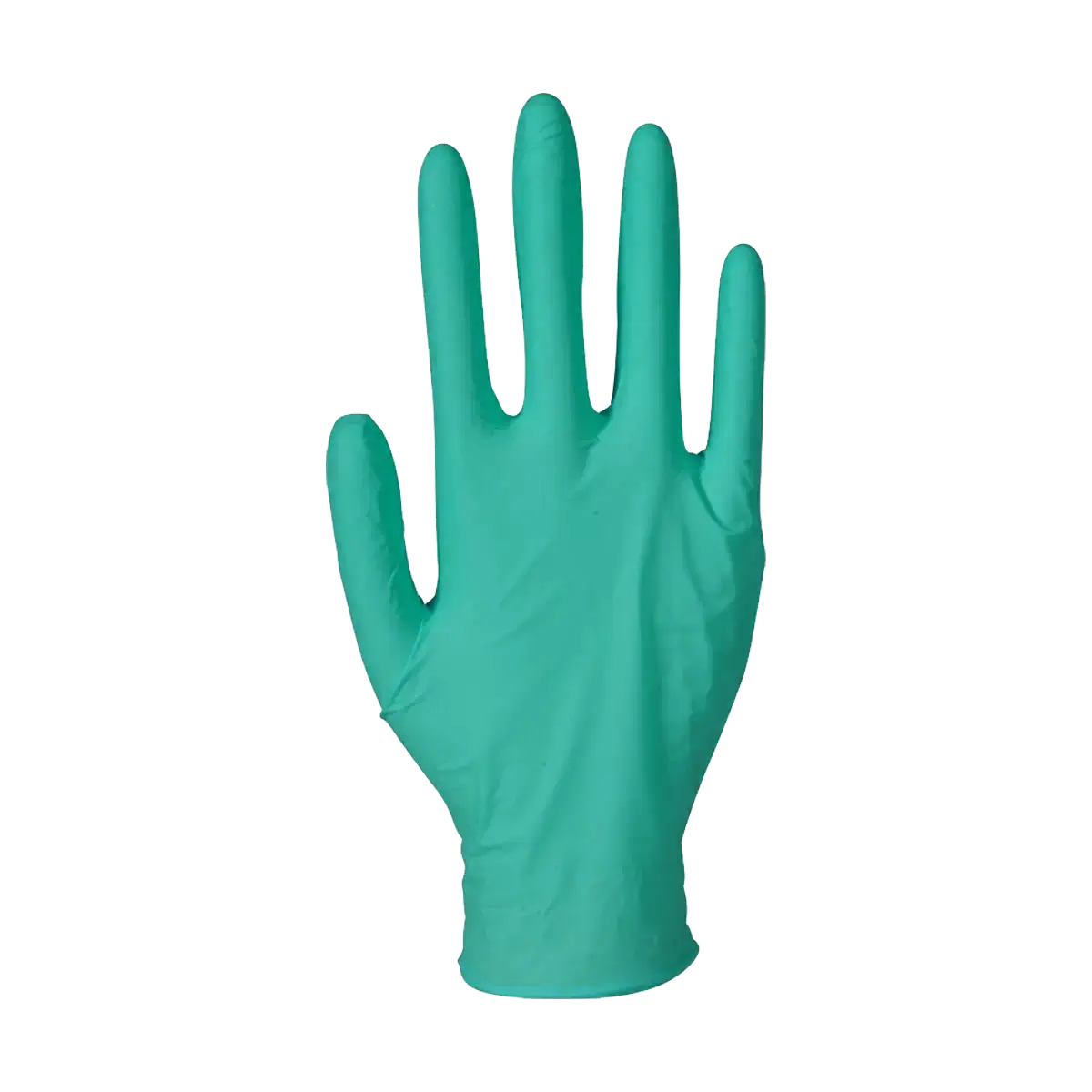 Handschoen nitril CAT.III ongepoederd groen X-Large