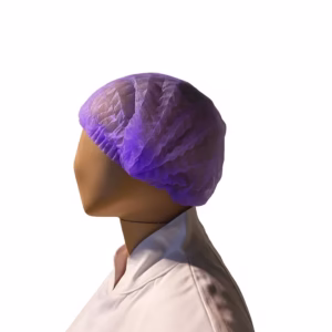 Haarnet PP n-w wokkel 58 cm paars