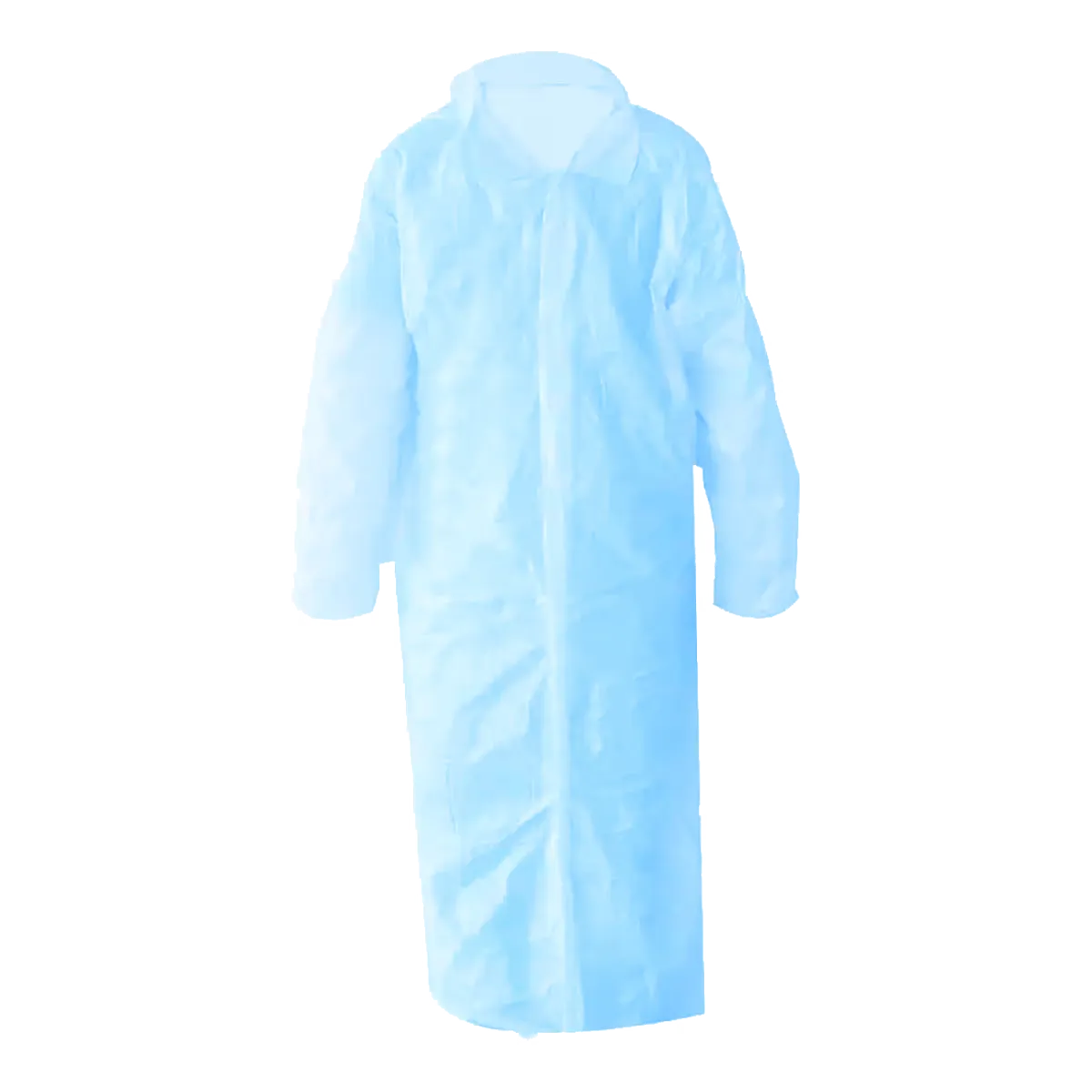 Bezoekersjas PP n-w klittenband Blauw 2xl