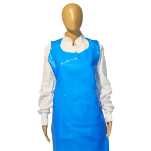 Scheurschort PE 100 x 150 cm 50 mu blauw