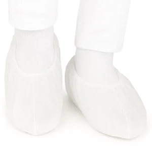 Overschoen CPE antislipzool 41 x 17 cm 13 gr wit