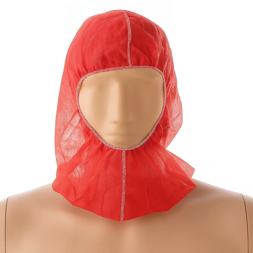 Hoofdkap zonder masker rood