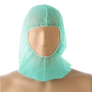 Hoofdkap PP n-w (zonder mondmasker) groen