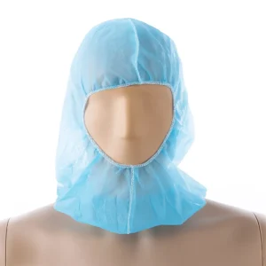 Hoofdkap PP n-w blauw (zonder mondmasker)