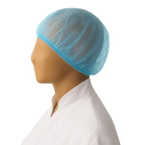 Haarnet PP n-w roundcap 53 cm blauw